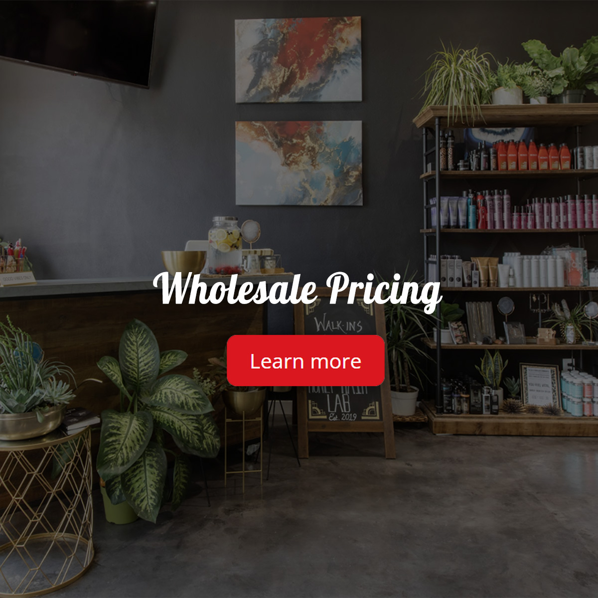 wholesale pricing