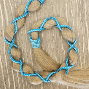 SasSea Wraps Hair Tie - Peacock Multi, M