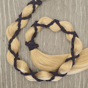 SasSea Wraps Hair Tie - Indigo, M