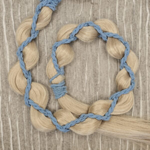 SasSea Wraps Hair Tie - Glacier Blue, M